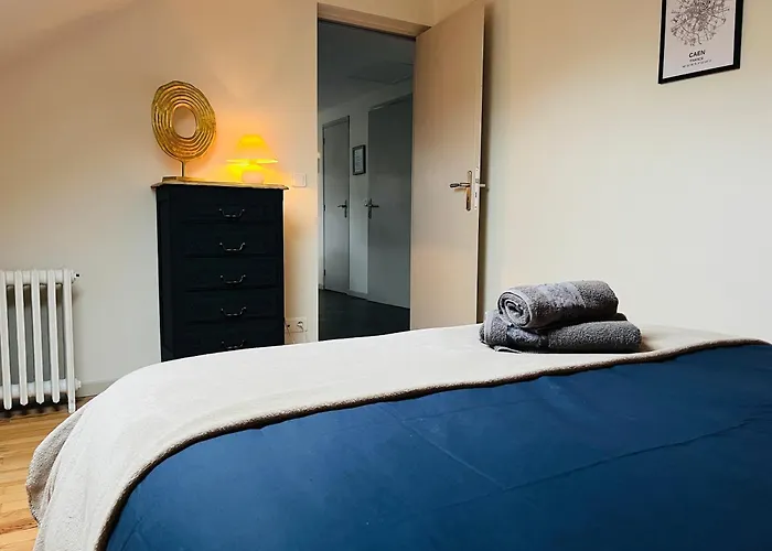 Le 6 Appartement Centre-Ville Caen - Port